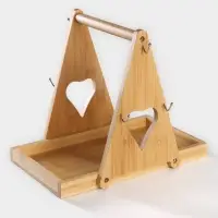 Чайный сервиз на подставке BellaTenero, 15 предметов: чайник 850 мл, 6 кружек 70 мл, сахарница с ложкой 300 мл, молочник 250 мл, 6 блюдец, фарфор, белый