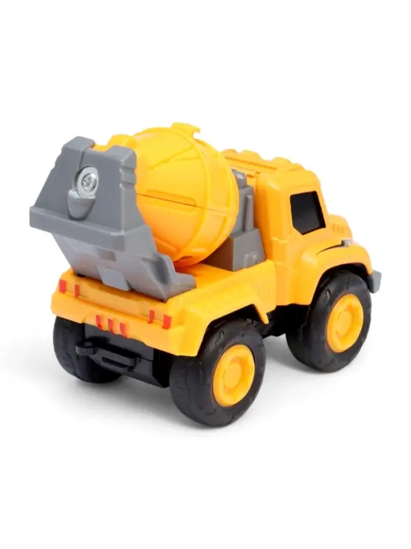 Робот-трансформер «Стройбот», собирается из 5 машинок, подвижные детали