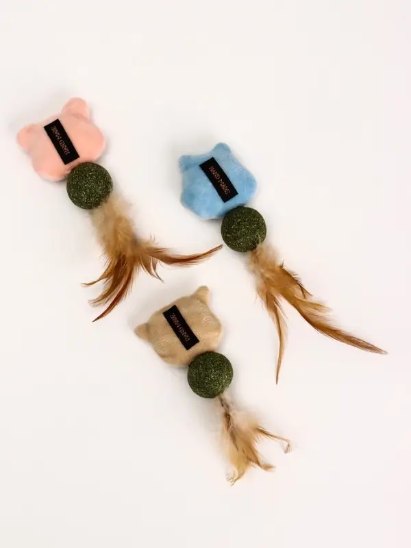 Игрушка с кошачьей мятой &laquo;Животные&raquo;, 18 см, Микс видов