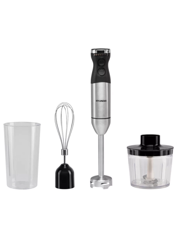 Блендер погружной HYB-H3824 800Вт серебристый