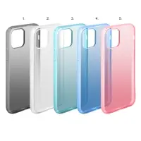 Чехол iPh 11 Pro Max цветной TPU 1.5 mm