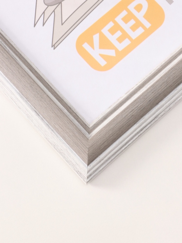 Фоторамка пластик "Рамин" 30х40 см, 1008-55585/1 бежевый