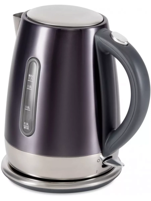 Чайник HYK-S7777 1,7л 2200Вт графит (металл)