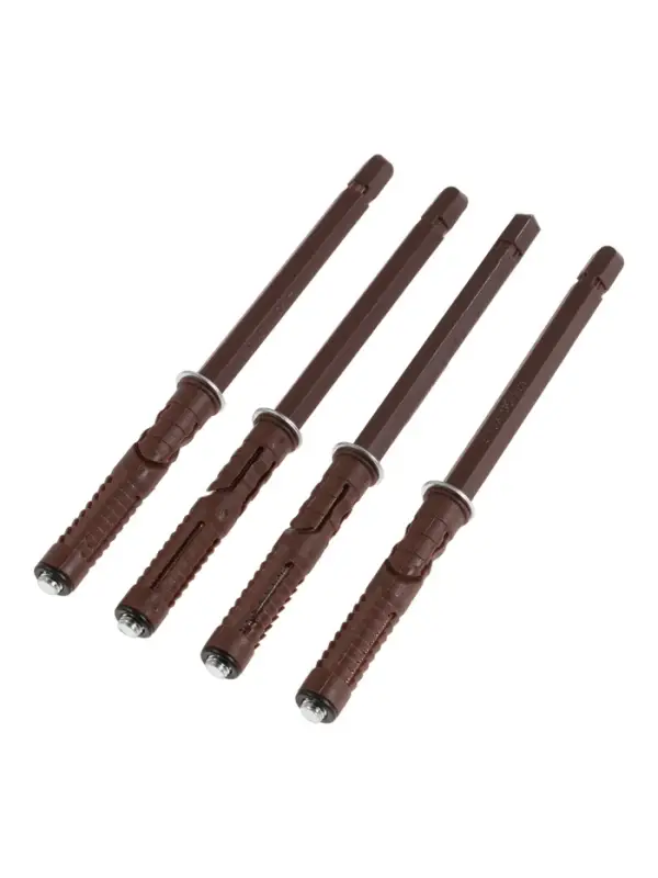 Менсолодержатель - полкодержатель ТУНДРА, 10х100, скрытый, набор 4 шт