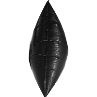 Мешки для мусора ПВД 160л 35 мкм 50шт/уп черный 90х110см