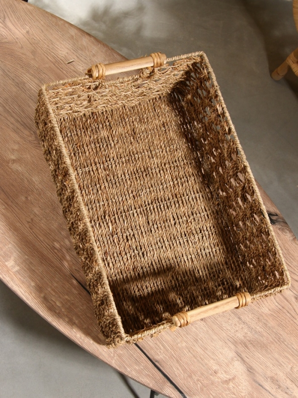 Корзина плетеная 46х31х20 см, сиграсс