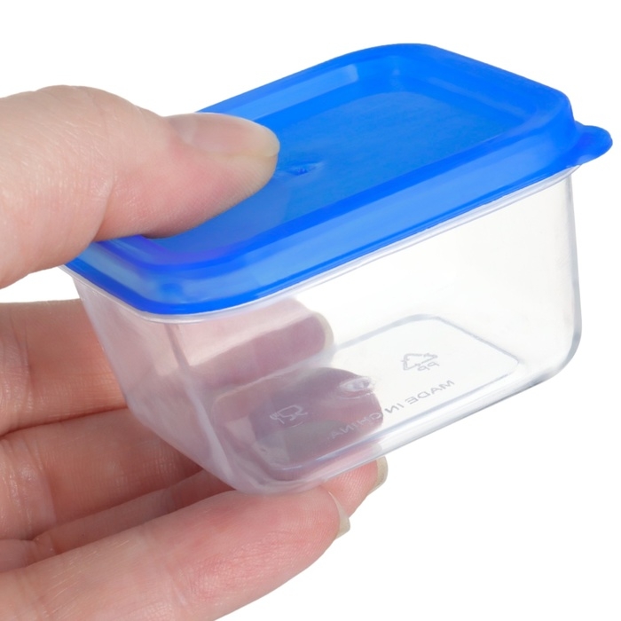 Набор контейнеров пищевых с крышками, для хранения детского питания, 8 шт., цвета МИКС Набор контейнеров пищевых с крышками, для хранения детского питания, 8 шт., цвета МИКС
