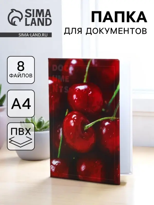 Папка для документов Docs, 8 файлов А4