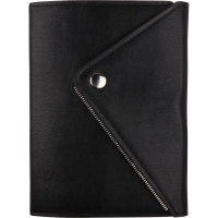 Ежедневник недатированный IF 14х20см 160л, съемн,обл, Grunge I1188/black