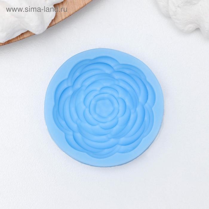 Молд «Прекрасная роза», силикон, 5,7×5,7×1,2 см, цвет МИКС Молд «Прекрасная роза», силикон, 5,7×5,7×1,2 см, цвет МИКС