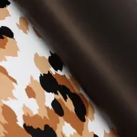 Пленка для цветов, "Эклер", бело-золотой, 57х57 см