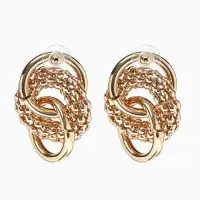 Серьги металл &laquo;Конго-кольца&raquo;, цвет золото