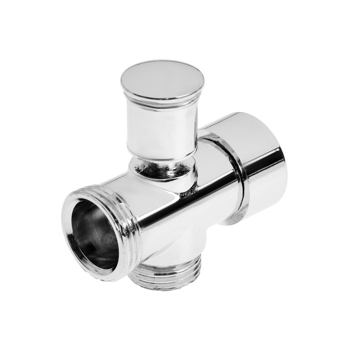 Дивертор ZEIN Z745, для смесителя, корпус цинк, круглая гайка, переключатель латунь, хром Дивертор ZEIN Z745, для смесителя, корпус цинк, круглая гайка, переключатель латунь, хром