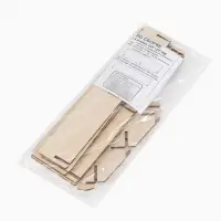 Подставка под открытки 4 ячейки по 10.8 см, 23.5&times;10.5&times;12.5 см, толщина 3 мм, бежевая