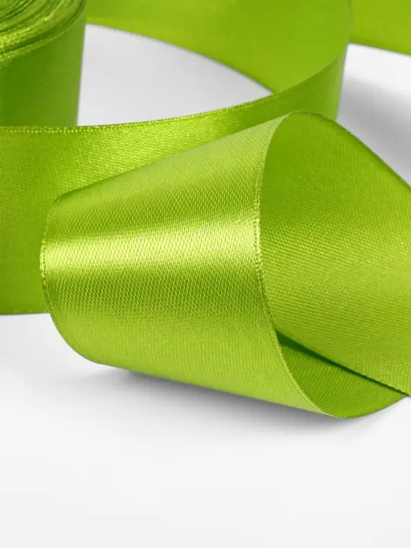 Лента атласная, 40 мм, 23&plusmn;1 м, светло-зелёная