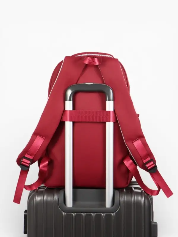 Рюкзак школьный &laquo;Котик&raquo;, 3 кармана, 2 отделения, 29&times;14&times;44 см, бордовый