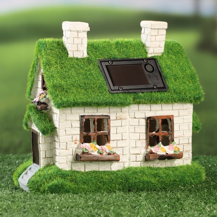 Садовый фонарь  Садовый фонарь "Домик Феи" 20х10х16см