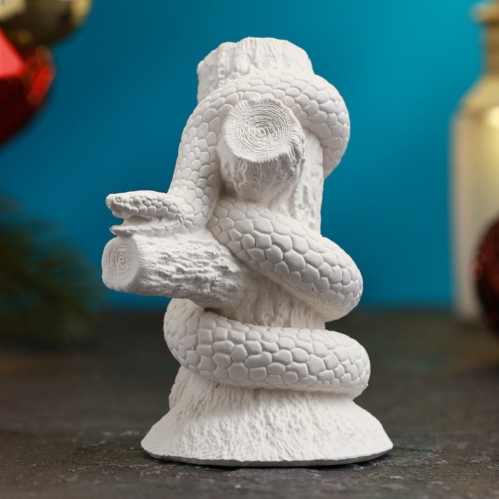 Фигура для раскраски  Фигура для раскраски "Змея на дереве" 10х8см