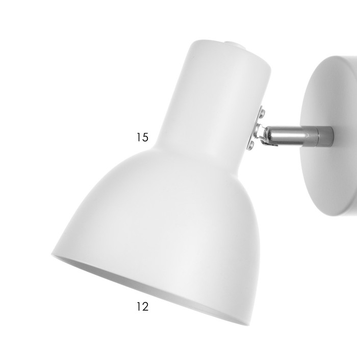 Бра "Севантос" Е27 40Вт белый 16х16х12 см