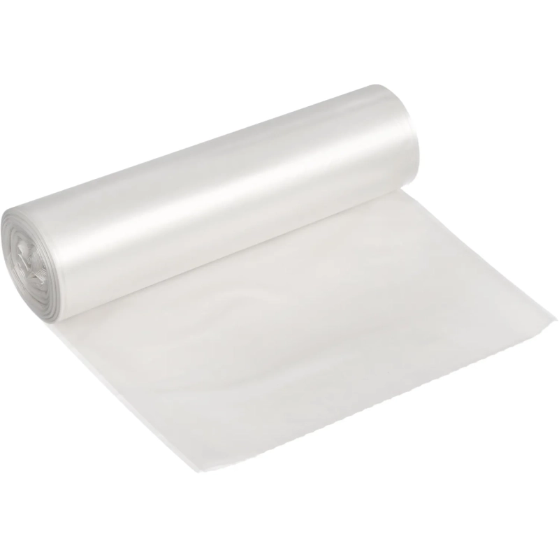 Мешки для мусора ПВД 160л 60мкм 10шт/рул прозрачные 90x110см Luscan