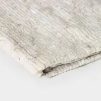 Салфетка - тряпка хозяйственная Доляна, 50×60 см, плотность 180 г/м², строчка 2,5 мм, с оверлоком, белая