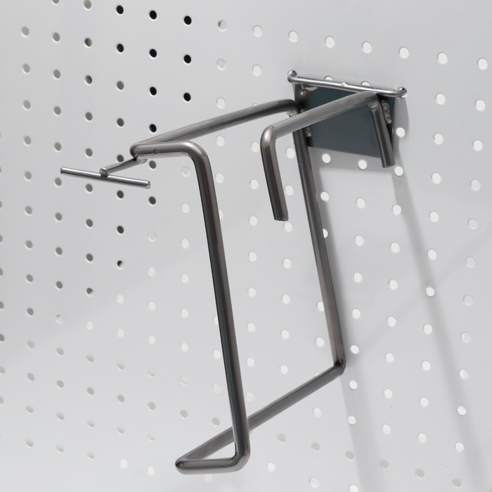 Держатель для молотков на перфорацию, 22×8×23 см, цвет хром