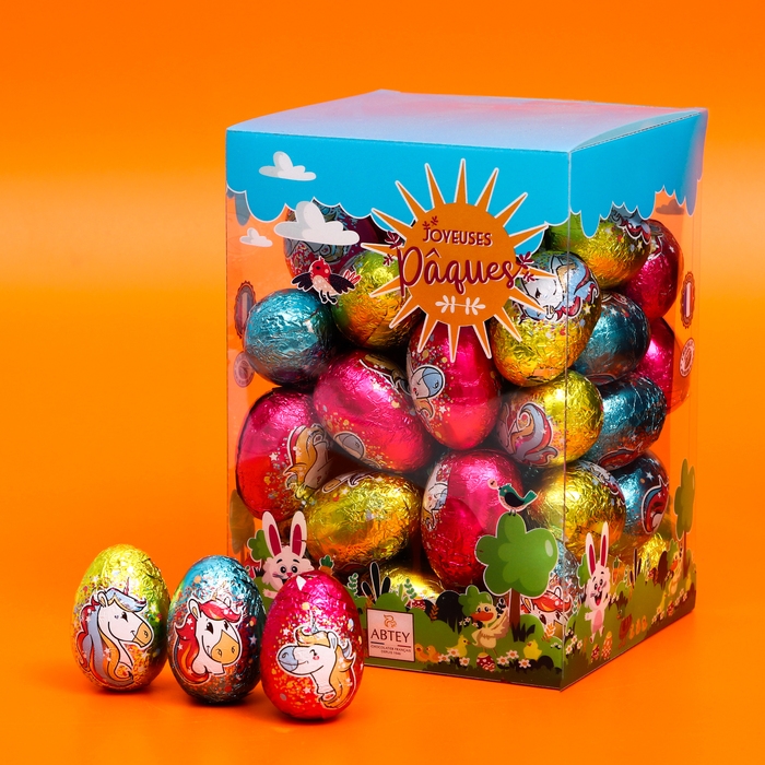 Набор шоколад молочный ЯЙЦО Набор шоколад молочный ЯЙЦО "Единорога" 12,5 г