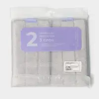 Насадки для плоской швабры Future Alp 4 clean system, 2 шт., 40.5&times;11.5 см