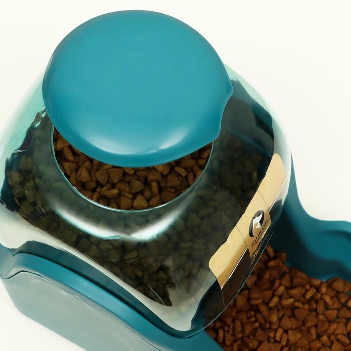 Автокормушка  Автокормушка "Пижон Premium",  контейнер 3,5 л, зелёная