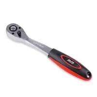 Рукоятка трещоточная 1/2"DR 72 зубца (пластиковая ручка) AVS RH11272