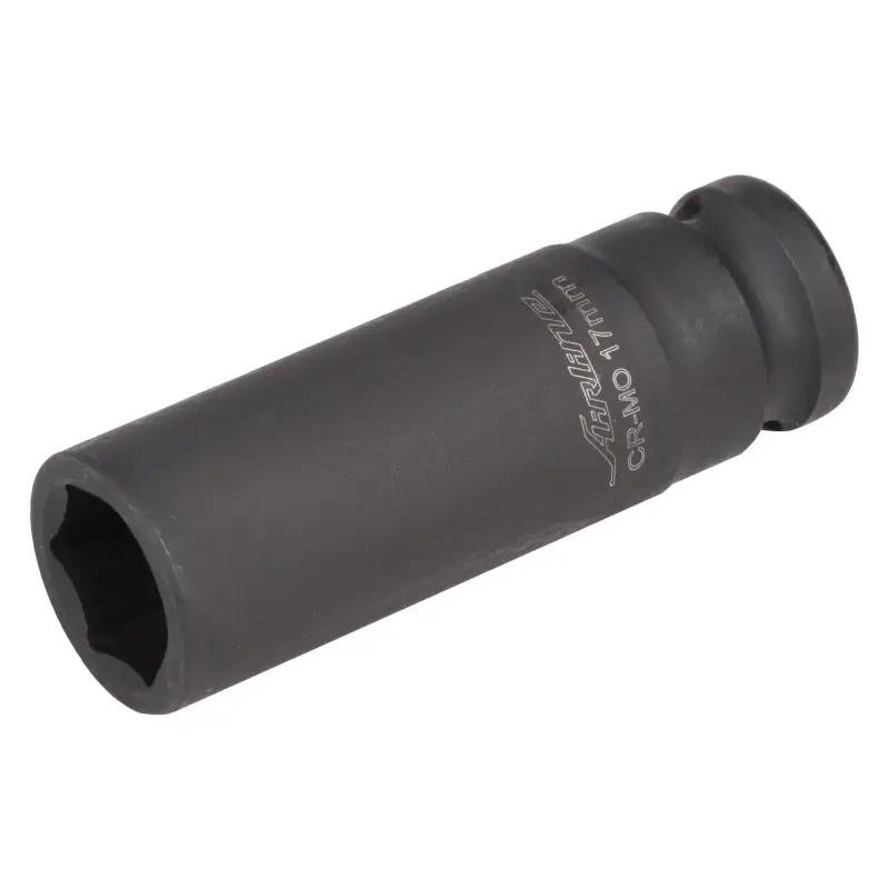 Головка ударная торцевая 1/2"DR шестигранная 17мм, L=78мм