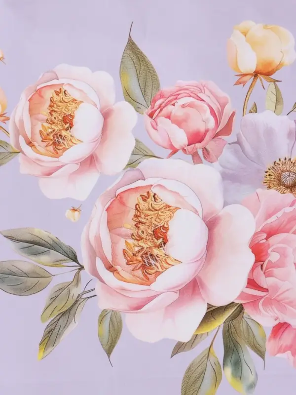 Пакет подарочный ламинированный "Цветочная симфония" 18 х 22,3 х 10 см