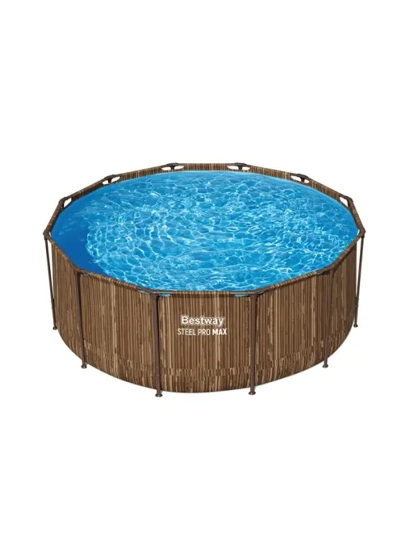 Бассейн каркасный Steel Pro Max, 366&times;122 см, круглый, цвет рейка, 561VN Bestway