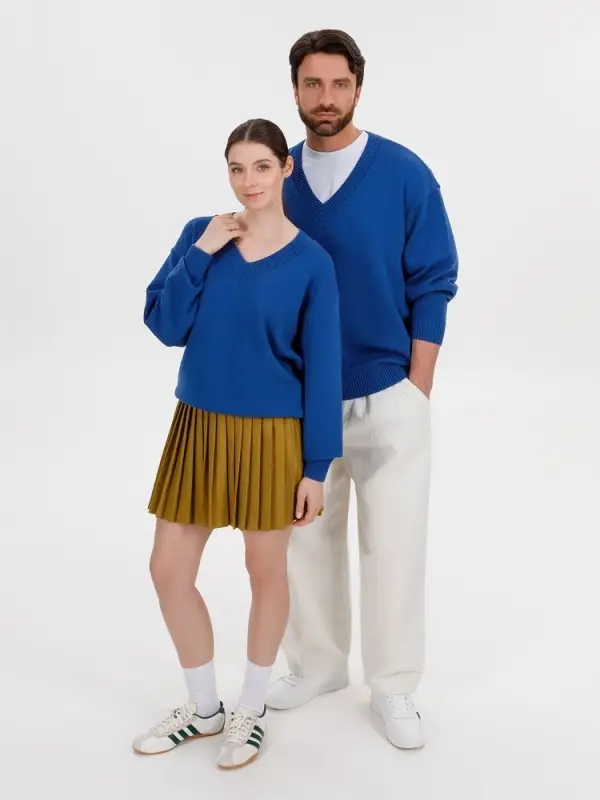 Джемпер Siluetti Stillan, синий, размер S/M Джемпер Siluetti Stillan, синий, размер S/M