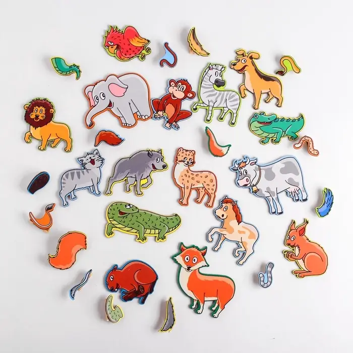 Головоломка деревянная &laquo;Чей хвост&raquo;