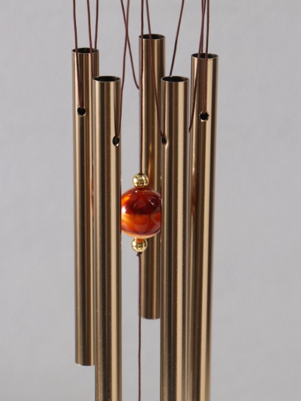 Музыка ветра металл от сглаза Музыка ветра металл от сглаза "Знак "ОМ" 5 трубочек h=55см