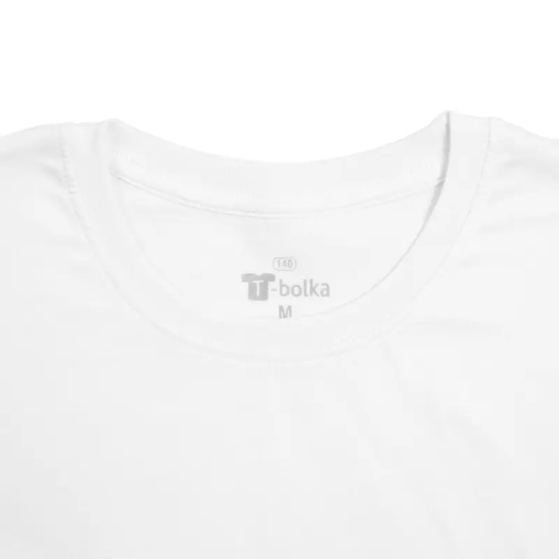 Футболка унисекс T-bolka 140, белая, размер 4XL Футболка унисекс T-bolka 140, белая, размер 4XL