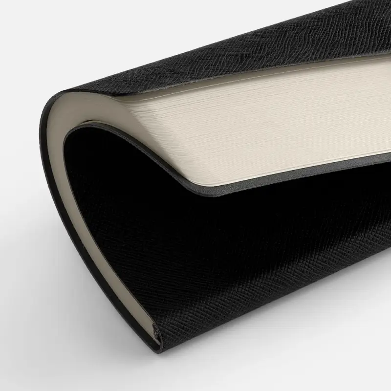 Ежедневник Lungo, недатированный, черный Ежедневник Lungo, недатированный, черный