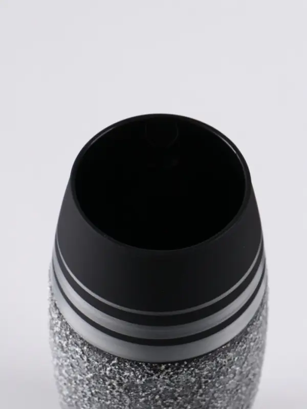 Ваза &laquo;Империал&raquo;, h=26 см, стекло, чёрная