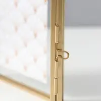 Фоторамка металл 9х13 см "Сухоцветы" 1,6х11х16 см