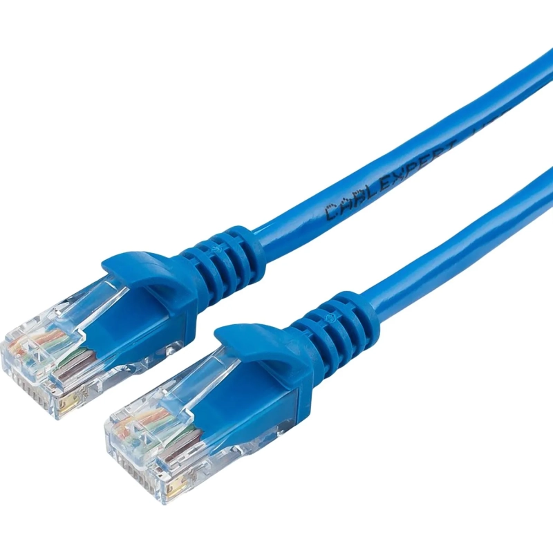 Патч-корд UTP Cablexpert PP10-10M/B кат.5e, 10м, литой, (синий)