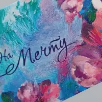 Конверт для денег &laquo;На мечту&raquo;, акварель, 16,5 х 8 см