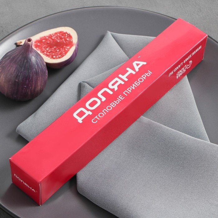 Нож столовый из нержавеющей стали Доляна «Плейн Бритиш», длина 22,7 см, толщина 2 мм Нож столовый из нержавеющей стали Доляна «Плейн Бритиш», длина 22,7 см, толщина 2 мм