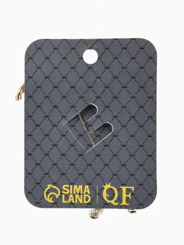 Брошь &laquo;Кошка&raquo; с зонтом, цветная в золоте