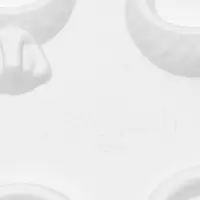 Форма для шоколада Доляна &laquo;Колечки&raquo;, силикон, 27.9&times;16.1&times;1 см, белая