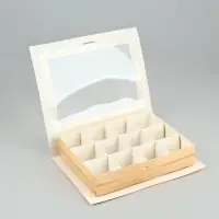 Коробка под 12 конфет с ячейками &laquo;Подарок для тебя&raquo; 18.5&times;13.5&times;3.5 см