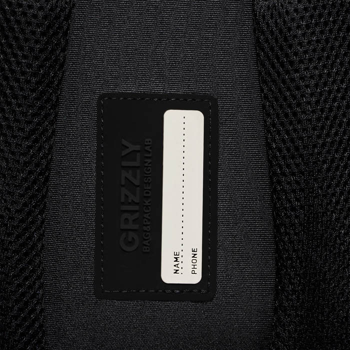 Рюкзак молодёжный 43 х 31 х 20 см, Grizzly, эргономичная спинка, отделение для ноутбука, чёрный Рюкзак молодёжный 43 х 31 х 20 см, Grizzly, эргономичная спинка, отделение для ноутбука, чёрный