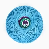 Нитки вязальные &laquo;Ирис&raquo; 150 м/25 г, 100% мерсеризованный хлопок