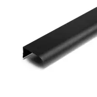 Ручка профильная мебельная торцевая CAPPIO RT002BL, L=800 мм, м/о 768 мм, чёрная