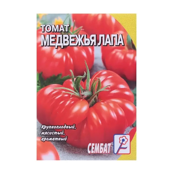 Семена Томат "Медвежья лапа", 0,1 г